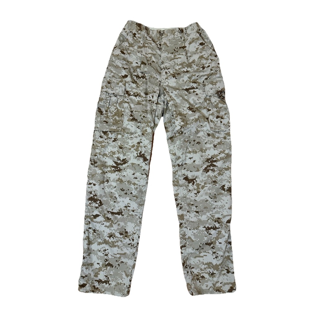 USMC DESERT MARPAT  TROUSERS Digital Camo Pants Brown- MCCUU Sz Unisex Small